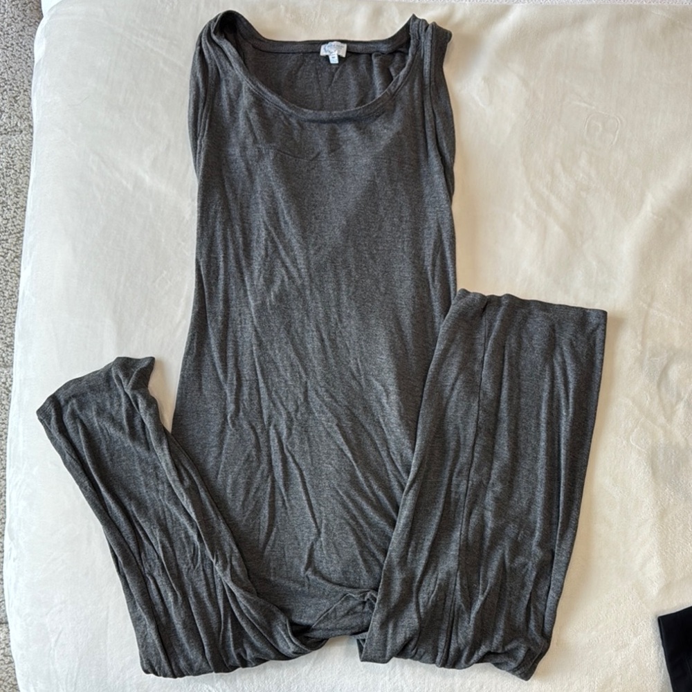 Blue Rain Gray Jumpsuit